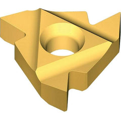 Vargus - 6.0KIR Internal Right Hand TR Laydown Threading Insert - Grade VKX, TiN Coated Carbide, 6mm Inscribed Circle - USA Tool & Supply