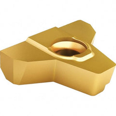 Vargus - 5MGIR Internal Right Hand TR Laydown Threading Insert - Grade VKX, TiN Coated Carbide, 15.88mm Inscribed Circle - USA Tool & Supply