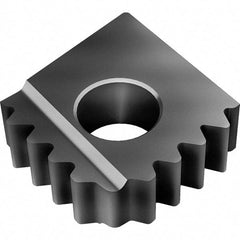 Vargus - CNGA64ER External Right Hand 10 APIRD Laydown Threading Insert - Grade VTX, Uncoated Coated Carbide - USA Tool & Supply