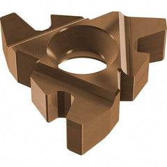 Vargus - 4FER External Right Hand 5 STACME Laydown Threading Insert - Grade VRX, AlTiN Coated Carbide - USA Tool & Supply