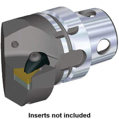 Kennametal - Insert Style TN.. 220408, TN.. 432, 70mm Head Length, Right Hand Cut, Internal/External Modular Threading Cutting Unit Head - System Size KM4X63, 43mm Center to Cutting Edge, Series Kenclamp - USA Tool & Supply