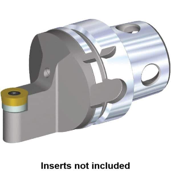 Kennametal - Insert Style RC.. 1605M0, 70mm Head Length, Neutral Cut, Internal/External Modular Threading Cutting Unit Head - System Size KM4X63, 8mm Center to Cutting Edge, Series KM4X - USA Tool & Supply