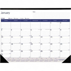 Blueline - Note Pads, Writing Pads & Notebooks Writing Pads & Notebook Type: Desk Pad Calendar Size: 22 x 17 - USA Tool & Supply