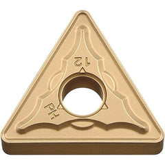 Kyocera - TNMG333 PH Grade CA025P Carbide Turning Insert - TiCN/Al2O3/TiN Finish, 60° Triangle, 3/8" Inscr Circle, 3/16" Thick, 3/64" Corner Radius - USA Tool & Supply