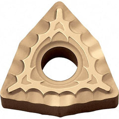 Kyocera - WNMG431 XQ Grade CA025P Carbide Turning Insert - TiCN/Al2O3/TiN Finish, 80° Trigon, 1/2" Inscr Circle, 3/16" Thick, 1/64" Corner Radius - USA Tool & Supply