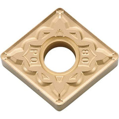 Kyocera - CNMG433 PQ Grade CA025P Carbide Turning Insert - TiCN/Al2O3/TiN Finish, 80° Diamond, 1/2" Inscr Circle, 3/16" Thick, 3/64" Corner Radius - USA Tool & Supply