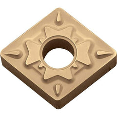 Kyocera - CNMG432 HQ Grade CA025P Carbide Turning Insert - TiCN/Al2O3/TiN Finish, 80° Diamond, 1/2" Inscr Circle, 3/16" Thick, 1/32" Corner Radius - USA Tool & Supply