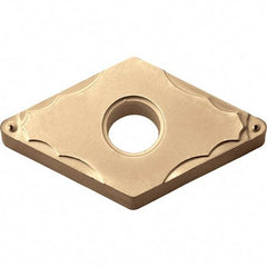 Kyocera - DNMG431 GP Grade CA025P Carbide Turning Insert - TiCN/Al2O3/TiN Finish, 55° Diamond, 1/2" Inscr Circle, 3/16" Thick, 1/64" Corner Radius - USA Tool & Supply
