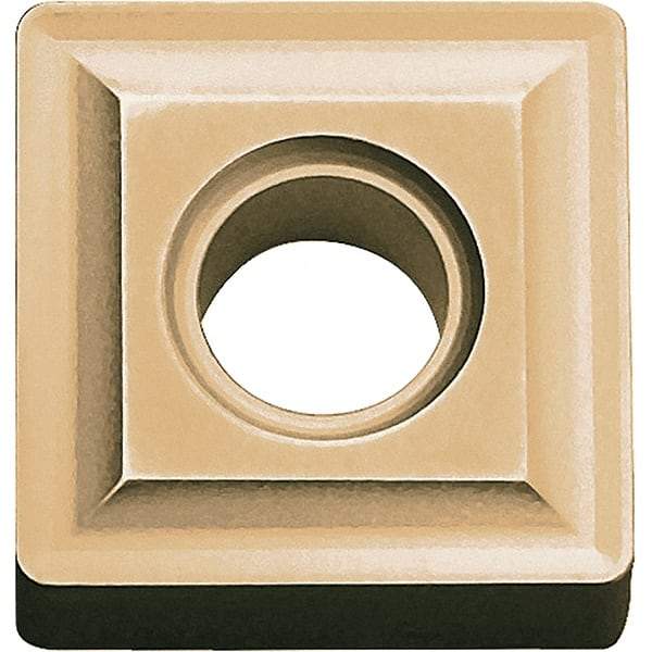Kyocera - SNMG322 Grade CA025P Carbide Turning Insert - TiCN/Al2O3/TiN Finish, 90° Square, 3/8" Inscr Circle, 1/8" Thick, 1/32" Corner Radius - USA Tool & Supply