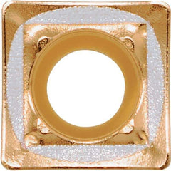 Kyocera - SCMT050205 GH-E Grade CA415D Carbide Indexable Drill Insert - TiCN/Al2O3/TiN Finish, Square, 5.25mm Inscribed Circle - USA Tool & Supply