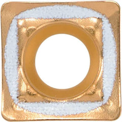 Kyocera - SCMT040205 GM-E Grade CA415D Carbide Indexable Drill Insert - TiCN/Al2O3/TiN Finish, Square, 4.8mm Inscribed Circle - USA Tool & Supply