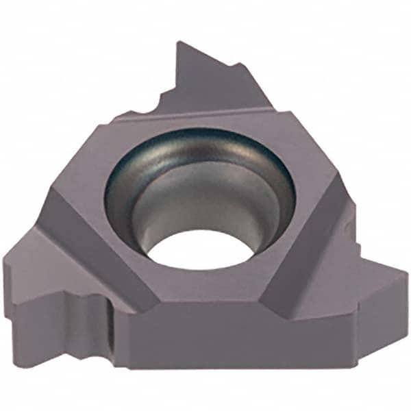 Tungaloy - 16IR115NPTF AH725 Carbide Laydown Threading Insert - USA Tool & Supply