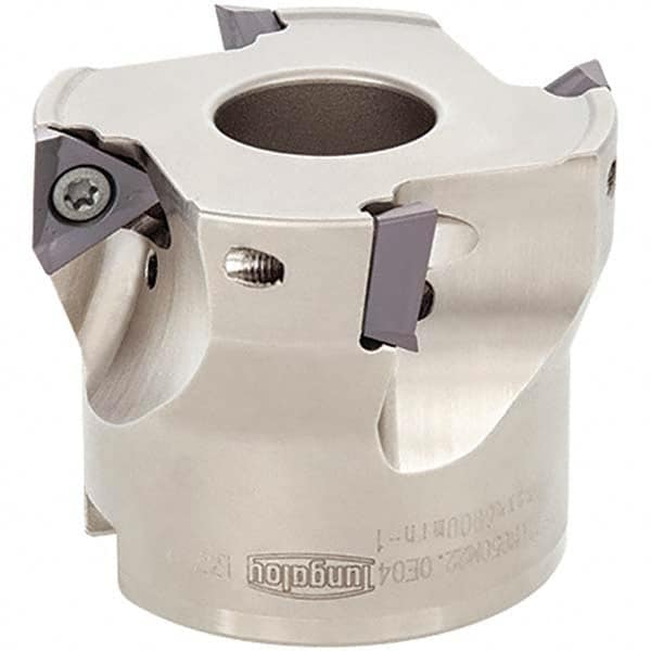 Tungaloy - 4" Cut Diam, 1-1/2" Arbor Hole Diam, Indexable Square-Shoulder Face Mill - USA Tool & Supply
