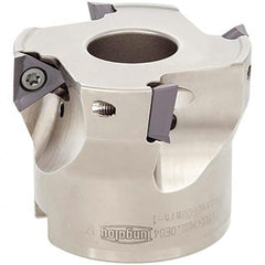 Tungaloy - 4" Cut Diam, 1-1/2" Arbor Hole Diam, Indexable Square-Shoulder Face Mill - USA Tool & Supply