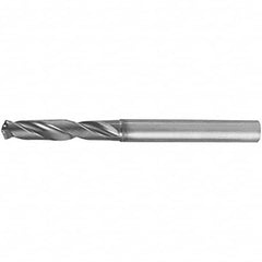 Tungaloy - 7.4mm 140° Solid Carbide Jobber Drill - USA Tool & Supply