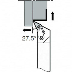 Tungaloy - Indexable Profiling Toolholder - - Exact Industrial Supply