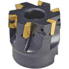 Tungaloy - 3" Cut Diam, 1" Arbor Hole Diam, Indexable Square-Shoulder Face Mill - USA Tool & Supply