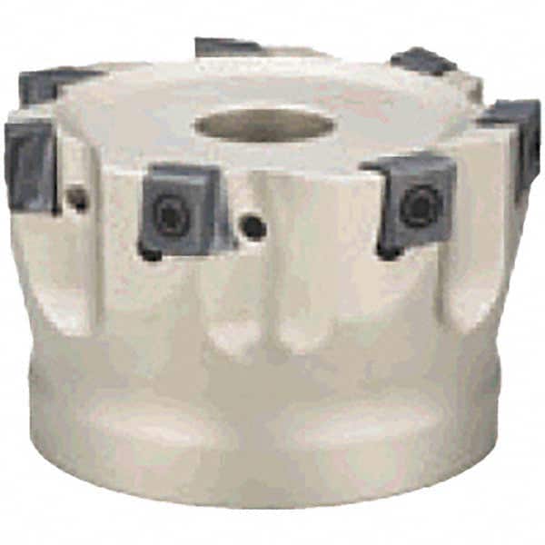 Tungaloy - 3" Cut Diam, 1" Arbor Hole Diam, Indexable Square-Shoulder Face Mill - USA Tool & Supply