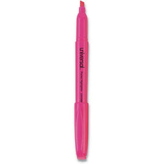 UNIVERSAL - Markers & Paintsticks Type: Highlighters Color: Fluorescent Pink - USA Tool & Supply