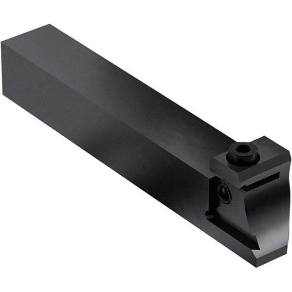 Seco - Tool Block Style 150.10-JETI, 15.49mm Blade Height, 80.3mm OAL, 3/4" OAH, Indexable Cutoff Blade Tool Block - 0.75mm Shank Height, 3/4" Shank Width, Through Coolant - USA Tool & Supply