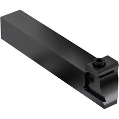 Seco - Tool Block Style 150.10-JETI, 15.49mm Blade Height, 80.3mm OAL, 3/4" OAH, Indexable Cutoff Blade Tool Block - 0.75mm Shank Height, 3/4" Shank Width, Through Coolant - USA Tool & Supply