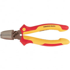 Wiha - 6.7" OAL, 6 AWG Capacity, Standard Wire Stripper & Cutter - USA Tool & Supply