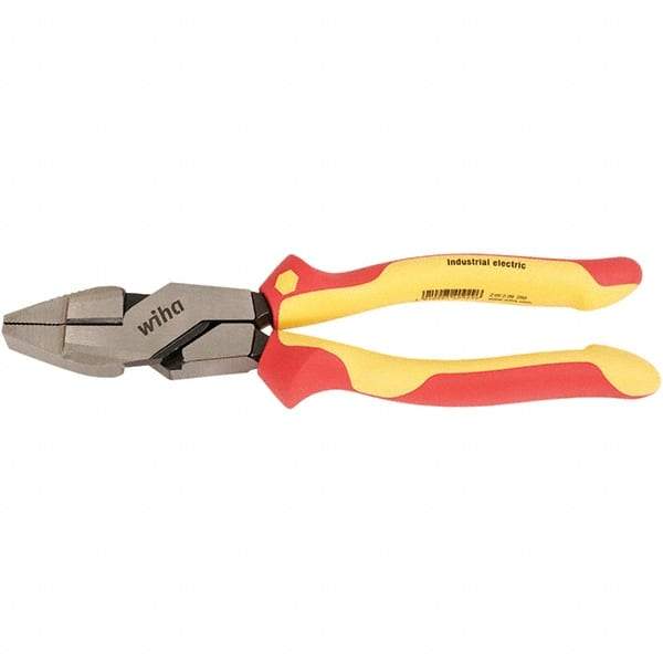 Wiha - Pliers Type: Insulated Linesman Pliers Jaw Type: Linesman - USA Tool & Supply