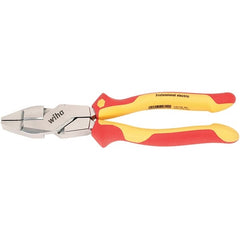 Wiha - Pliers Type: Insulated Linesman Pliers Jaw Type: Linesman - USA Tool & Supply