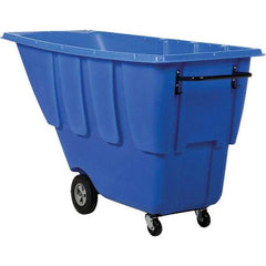 Vestil - 850 Lb Load Capacity, Polyethylene Tilt Truck - 32" Wide x 73" Long x 42" High - USA Tool & Supply