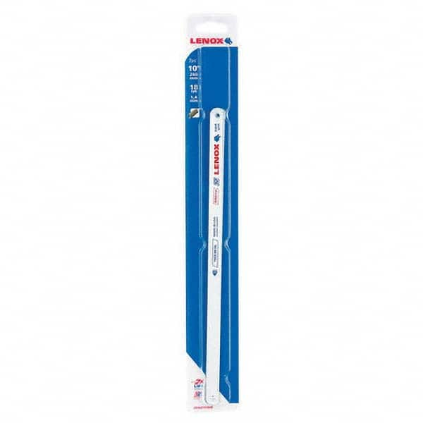 Lenox - Hand Hacksaw Blades Blade Material: Bi-Metal Blade Length (Inch): 10 - USA Tool & Supply