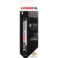 Lenox - Jig Saw Blades Blade Material: Bi-Metal Blade Length (Inch): 3-1/2 - USA Tool & Supply