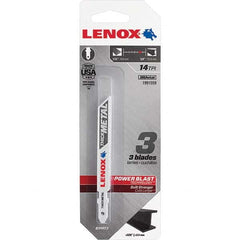 Lenox - Jig Saw Blades Blade Material: Bi-Metal Blade Length (Inch): 3-5/8 - USA Tool & Supply