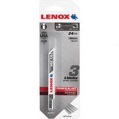 Lenox - Jig Saw Blades Blade Material: Bi-Metal Blade Length (Inch): 3-5/8 - USA Tool & Supply