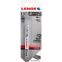 Lenox - Jig Saw Blades Blade Material: Bi-Metal Blade Length (Inch): 3-5/8 - USA Tool & Supply