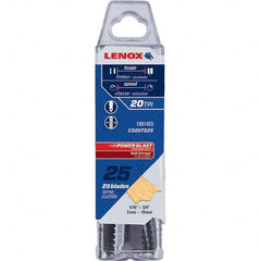 Lenox - Jig Saw Blades Blade Material: Bi-Metal Blade Length (Inch): 3-1/2 - USA Tool & Supply