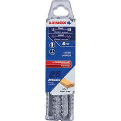 Lenox - Jig Saw Blades Blade Material: Bi-Metal Blade Length (Inch): 4 - USA Tool & Supply