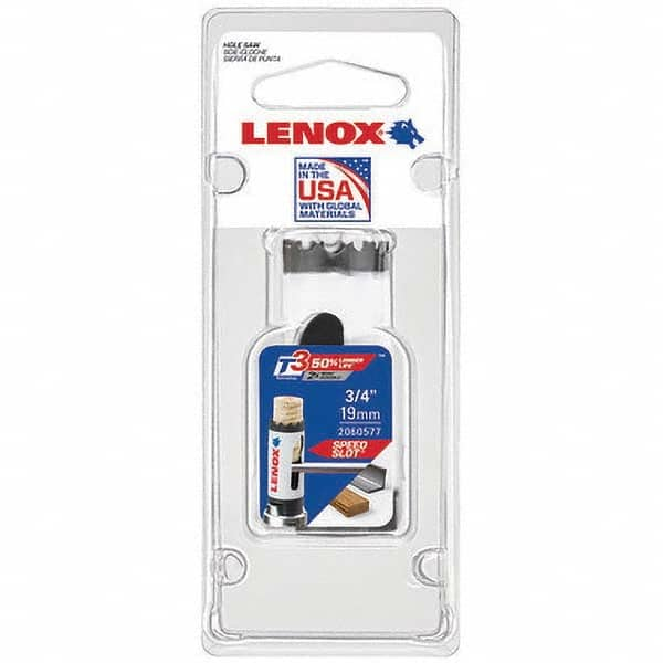 Lenox - Hole Saws Saw Diameter (mm): 1.50 Saw Diameter (Inch): 5 - USA Tool & Supply