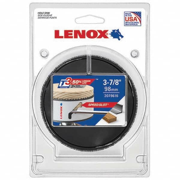 Lenox - Hole Saws Saw Diameter (mm): 1.50 Saw Diameter (Inch): 4-3/8 - USA Tool & Supply