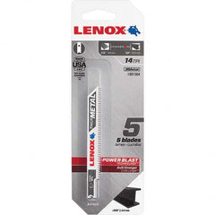 Lenox - Jig Saw Blades Blade Material: Bi-Metal Blade Length (Inch): 3-5/8 - USA Tool & Supply