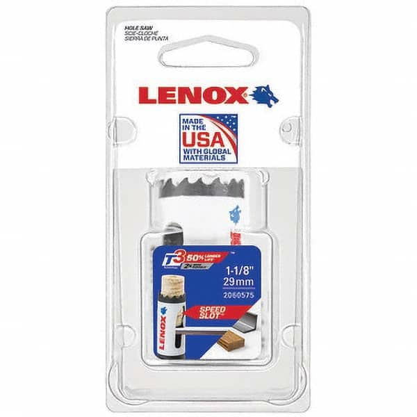 Lenox - Hole Saws Saw Diameter (mm): 1.50 Saw Diameter (Inch): 7/8 - USA Tool & Supply