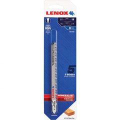 Lenox - Jig Saw Blades Blade Material: Bi-Metal Blade Length (Inch): 4-5/8 - USA Tool & Supply