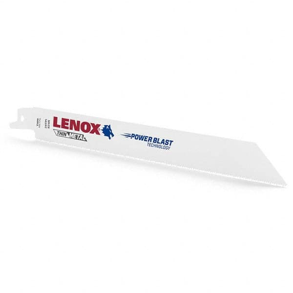 Lenox - Reciprocating Saw Blades Blade Material: Bi-Metal Blade Length (Inch): 8 - USA Tool & Supply