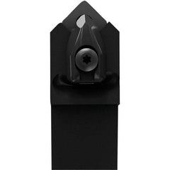 Seco - DSDNN, Neutral Cut, 45° Lead Angle, 1" Shank Height x 1" Shank Width, Negative Rake Indexable Turning Toolholder - 6" OAL, SN..43. Insert Compatibility, Series DSDNN - USA Tool & Supply