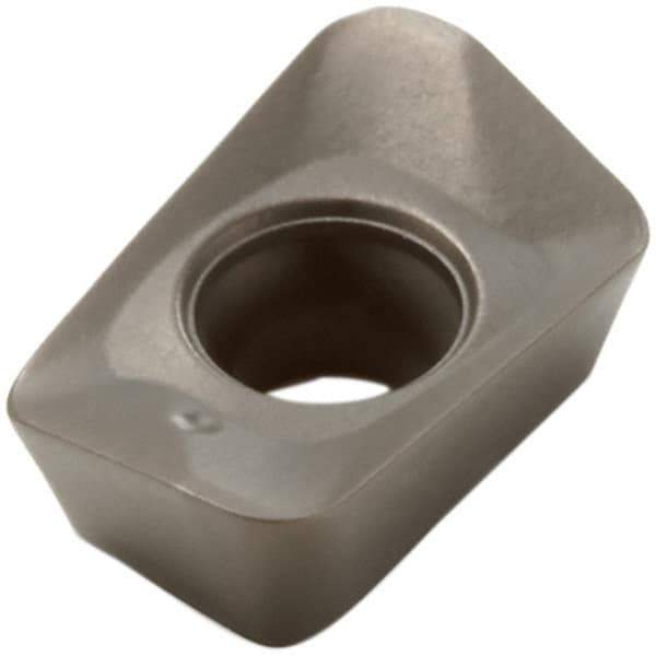 Seco - XOMX060216 M05 Grade MM4500 Carbide Milling Insert - TiCN/Al2O3 Finish, 4.1mm Thick, 1.6mm Corner Radius - USA Tool & Supply