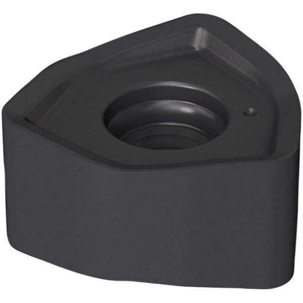 Seco - 218.21230TR M15 Grade MS2500 Carbide Milling Insert - TiCN/Al2O3 Finish, 5.95mm Thick, 1/2" Inscribed Circle, 1.6mm Corner Radius - USA Tool & Supply