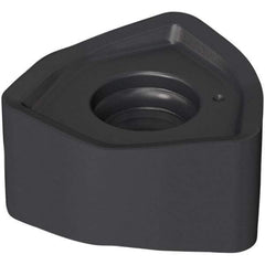 Seco - 218.21230TR M15 Grade MS2500 Carbide Milling Insert - TiCN/Al2O3 Finish, 5.95mm Thick, 1/2" Inscribed Circle, 1.6mm Corner Radius - USA Tool & Supply