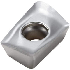 Seco - XOMX060216 M05 Grade MS2050 Carbide Milling Insert - TiAlN/NbN Finish, 4.1mm Thick, 1.6mm Corner Radius - USA Tool & Supply