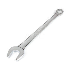 Combination Wrench: Chrome, Chrome-Plated