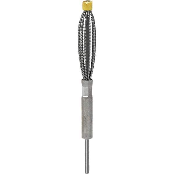 Made in USA - Power Deburring Tools   Type: Cross Hole Deburring Tool    Tool Compatibility: Rotary Power Tool - USA Tool & Supply