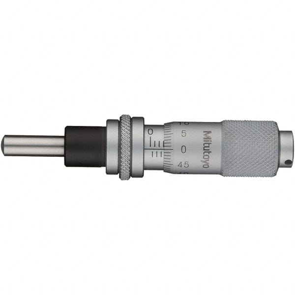 Mitutoyo - Mechanical Micrometer Heads Minimum Measurement (mm): 0.00 Maximum Measurement (mm): 13.00 - USA Tool & Supply
